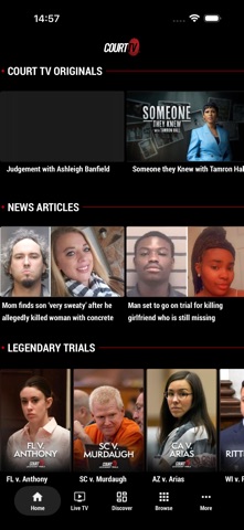 Court TV App Store screenshot 2