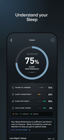 WHOOP App Store screenshot 2