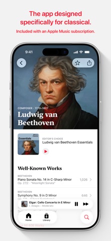 Apple Music Classical App Store screenshot 1