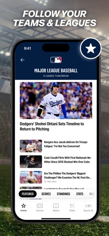 FOX Sports: Watch Live Games App Store screenshot 2