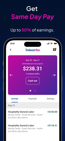 Indeed Flex - Job Search App Store screenshot 2