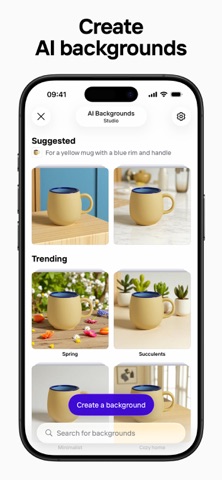 Photoroom: AI Photo Editor App Store screenshot 1