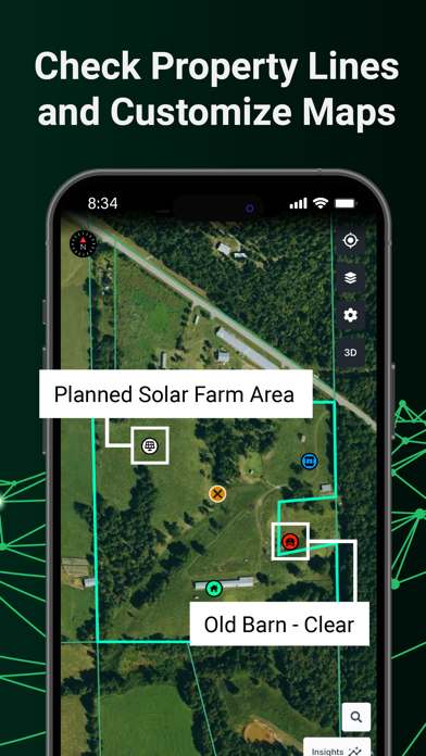 Acres: Land Data & Parcel Maps App Store screenshot 1