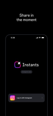 Instants, an Instagram app App Store screenshot 1