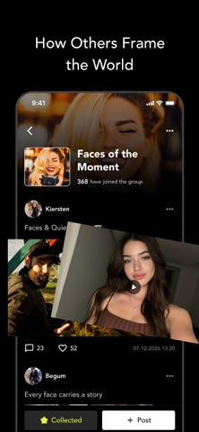 Patina: Live Talk & Video App Store screenshot 2