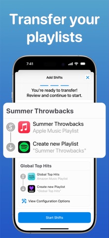 SongShift App Store screenshot 1