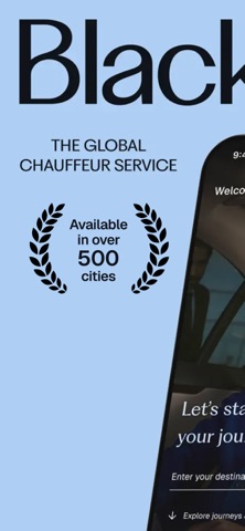 Blacklane: Private Chauffeurs App Store screenshot 1