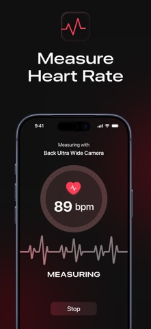 Heart Beat: Heart Rate Monitor App Store screenshot 2