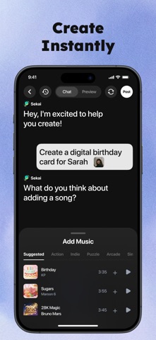 Sekai: Create · Remix · Play App Store screenshot 2