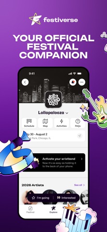 Festiverse App Store screenshot 1