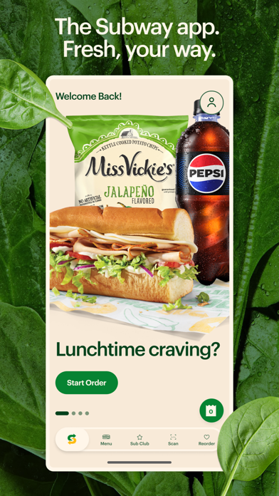 Subway® App Store screenshot 1