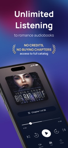 Tempt: Romance Audiobooks App Store screenshot 1