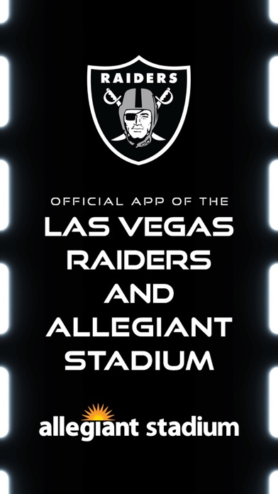 Raiders + Allegiant Stadium App Store screenshot 1