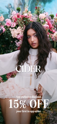 CIDER - Clothing & Fashion App Store screenshot 1