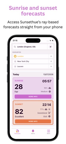 Sunsethue App Store screenshot 1