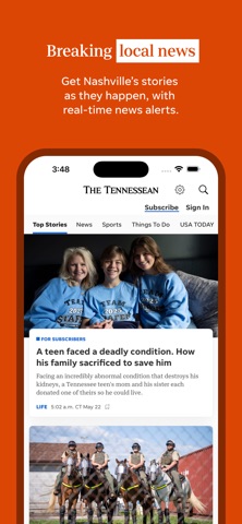Tennessean: News & eNewspaper App Store screenshot 1
