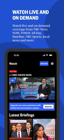 NBC News: Breaking & US News App Store screenshot 2