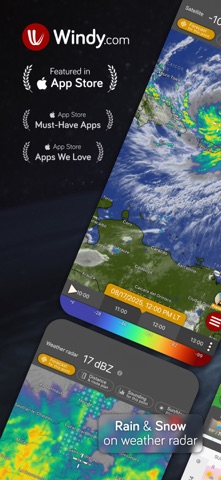 Windy.com App Store screenshot 1