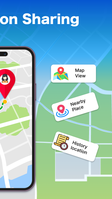 Real-time GPS Location Sharing App Store screenshot 2