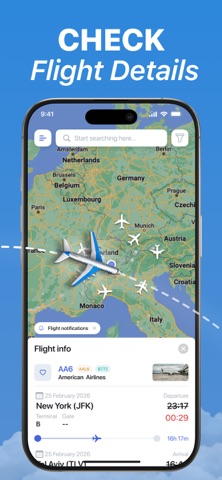 Flight Tracker Airplane Radar App Store screenshot 1
