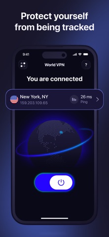 World VPN: Secure & Good Speed App Store screenshot 1