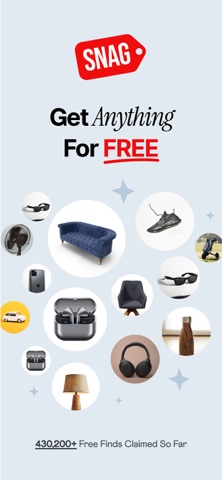 Snag - Zero Dollar Items App Store screenshot 1