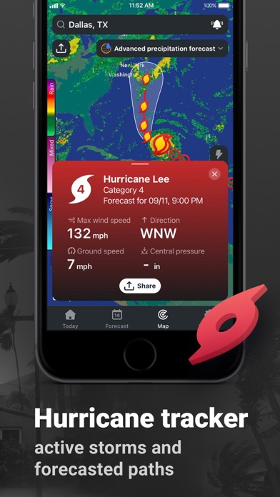 Clime: NOAA Weather Radar Live App Store screenshot 2