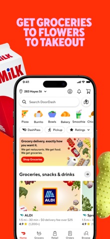 DoorDash: Food, Grocery, More App Store screenshot 2