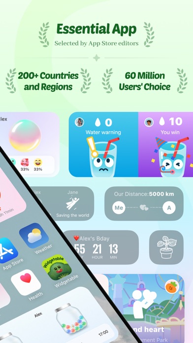 Widgetable: Besties & Couples App Store screenshot 2