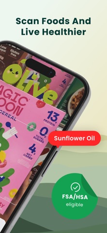 Olive: Food & Cosmetic Scanner App Store screenshot 2