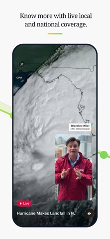 CNN Weather App Store screenshot 1